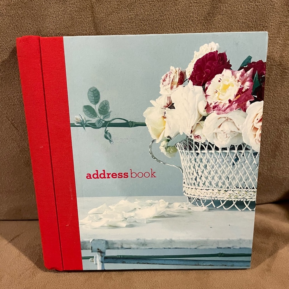 Floral Address Book